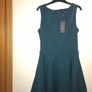 Dark teal skater dress BNWT